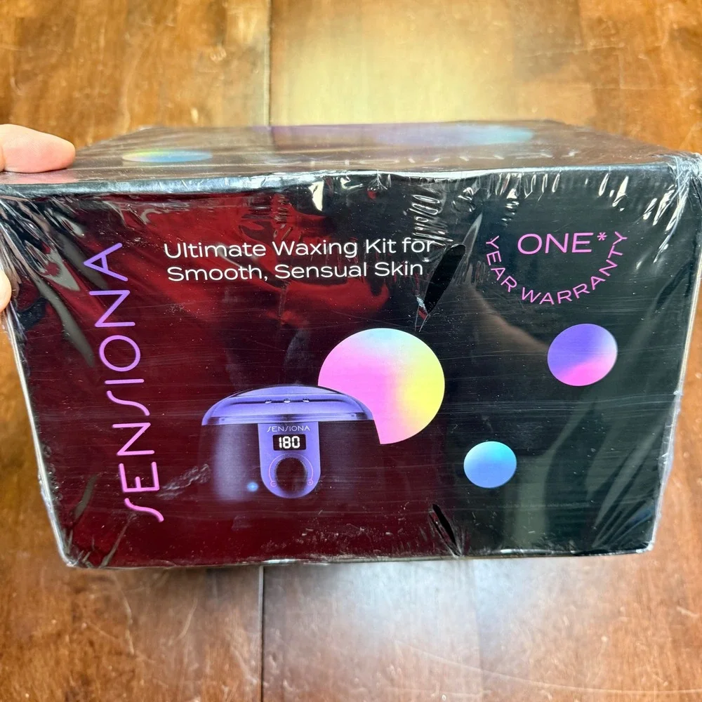 Sensiona Ultimate Waxing Kit Women OS Black Digital Professional Warmer SEN108WK